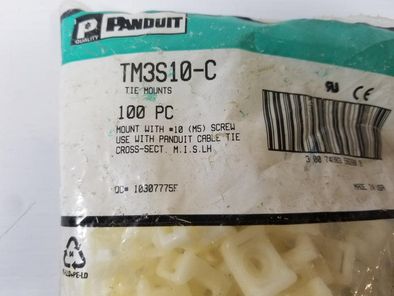 Panduit TM3S10-C Tie Mount Cable Tie (Bag of 100)