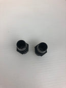 3/4" x 2-3/8" x 7/8" Barbed Hose Fitting Adapter ( lot of 2 )