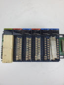 Toyopuc THR-5643 8 Slot Selector Base With Power, Output and Input Modules