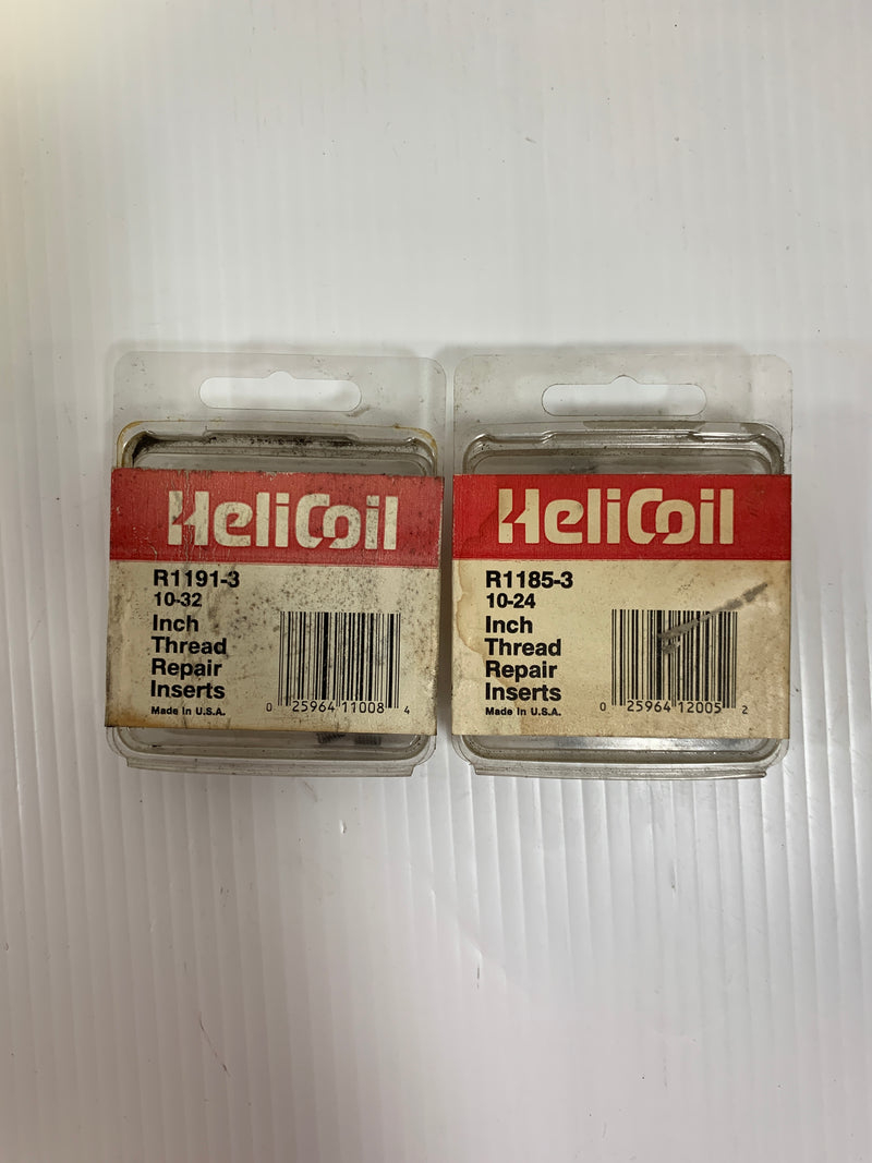 HeliCoil Inch Thread Repair Inserts R1185-3 10-24 Lot of 2