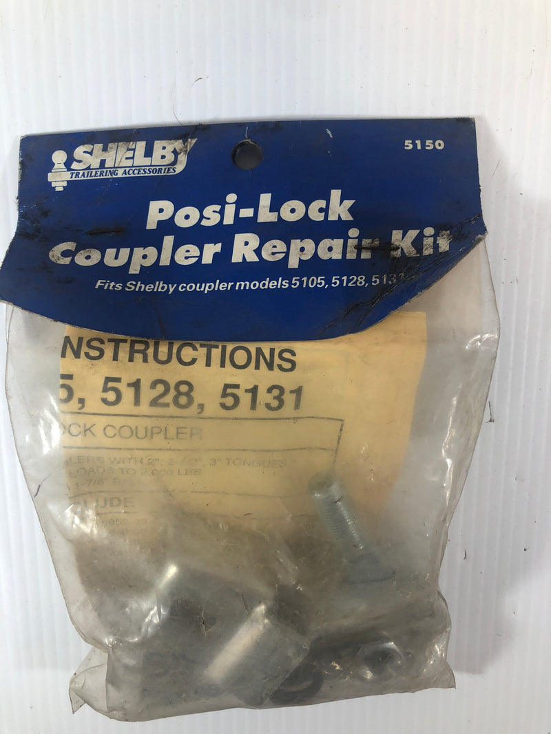 Shelby Posi-Lock Coupler Repair Kit 5150 Fits Models 5105, 5128, 5131