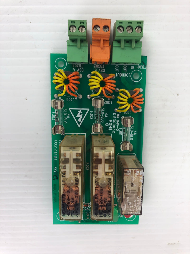 Wintriss C43194 Circuit Board Rev C CR304