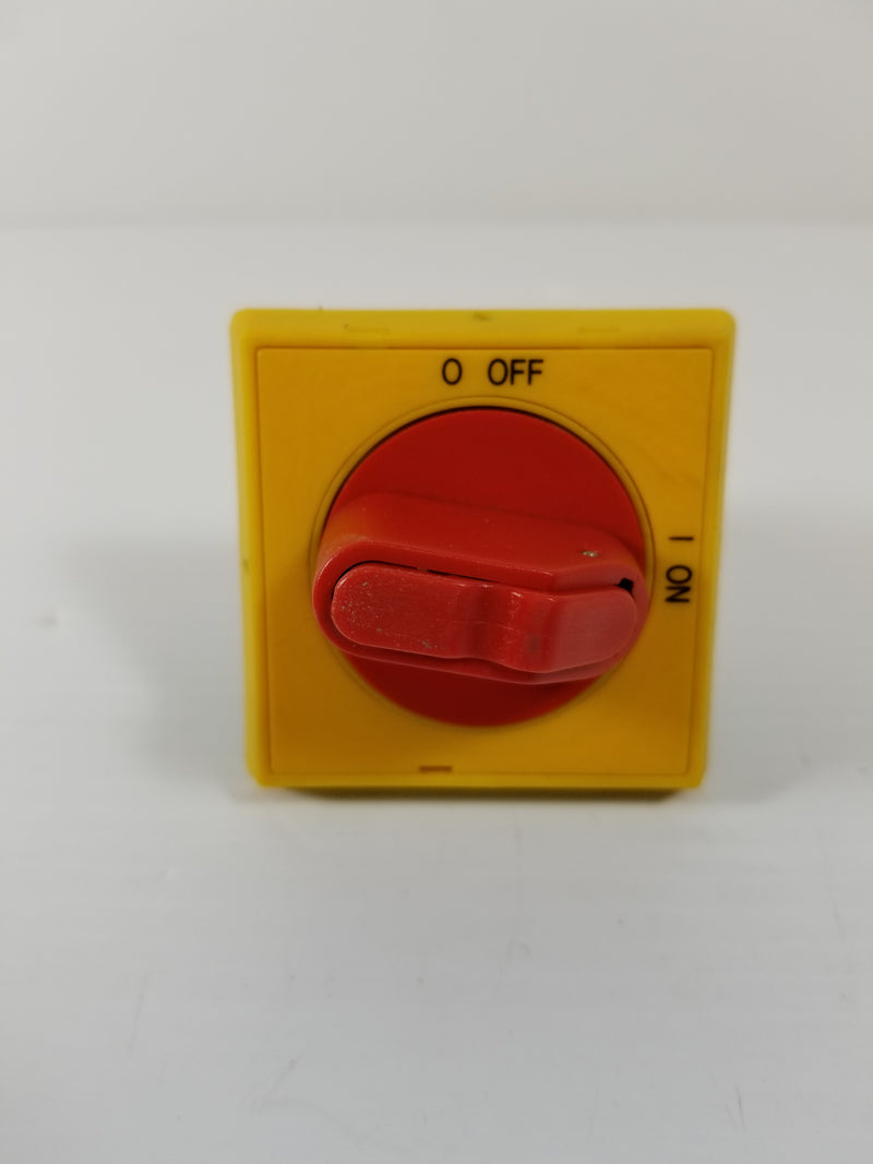 On/Off Selector Switch Knob Only Red/Yellow Electrical