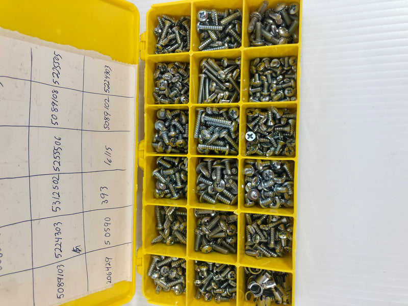 Plastic Compartment Storage Container of Screws