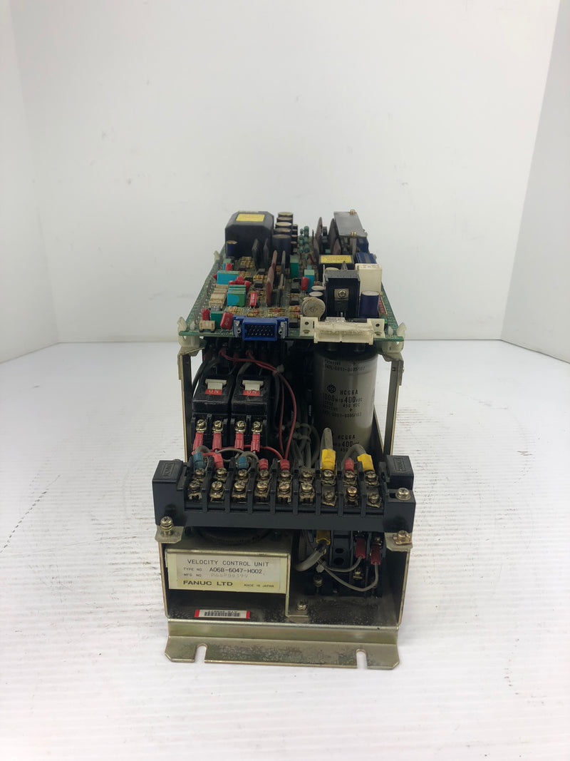 Fanuc A06B-6047-H002 Velocity Control Unit P66P00399