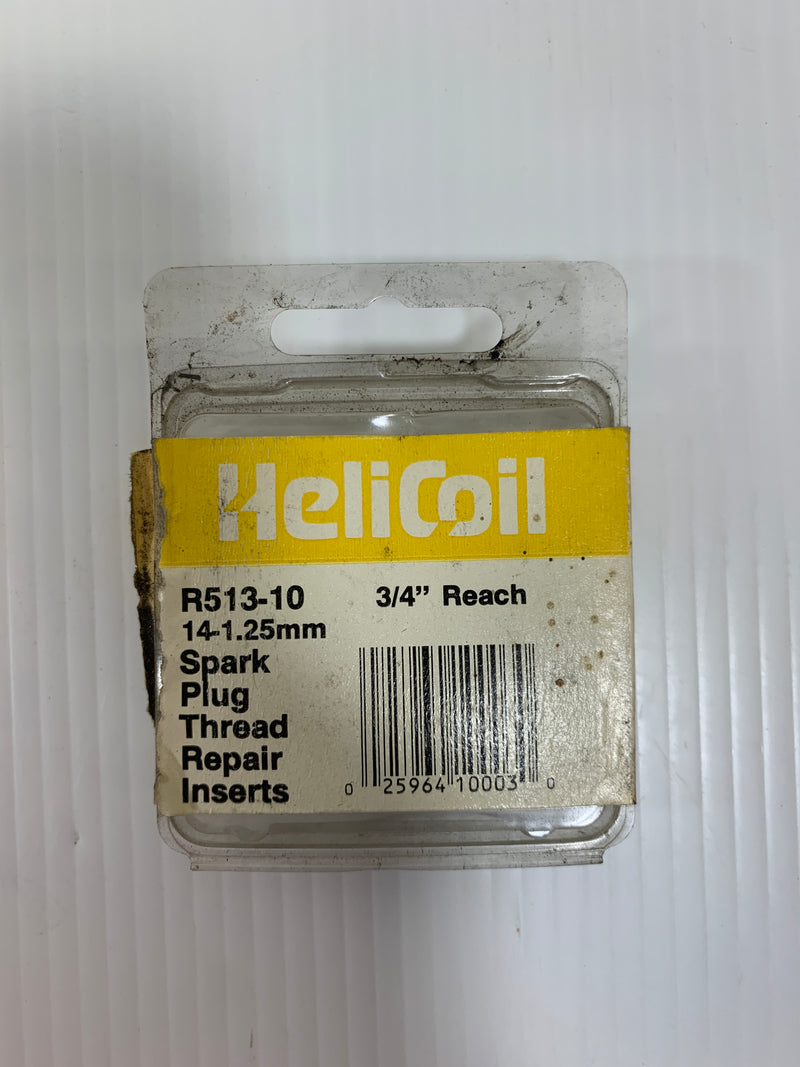 HeliCoil Spark Plug Thread Repair Inserts R513-10 3/4" Reach