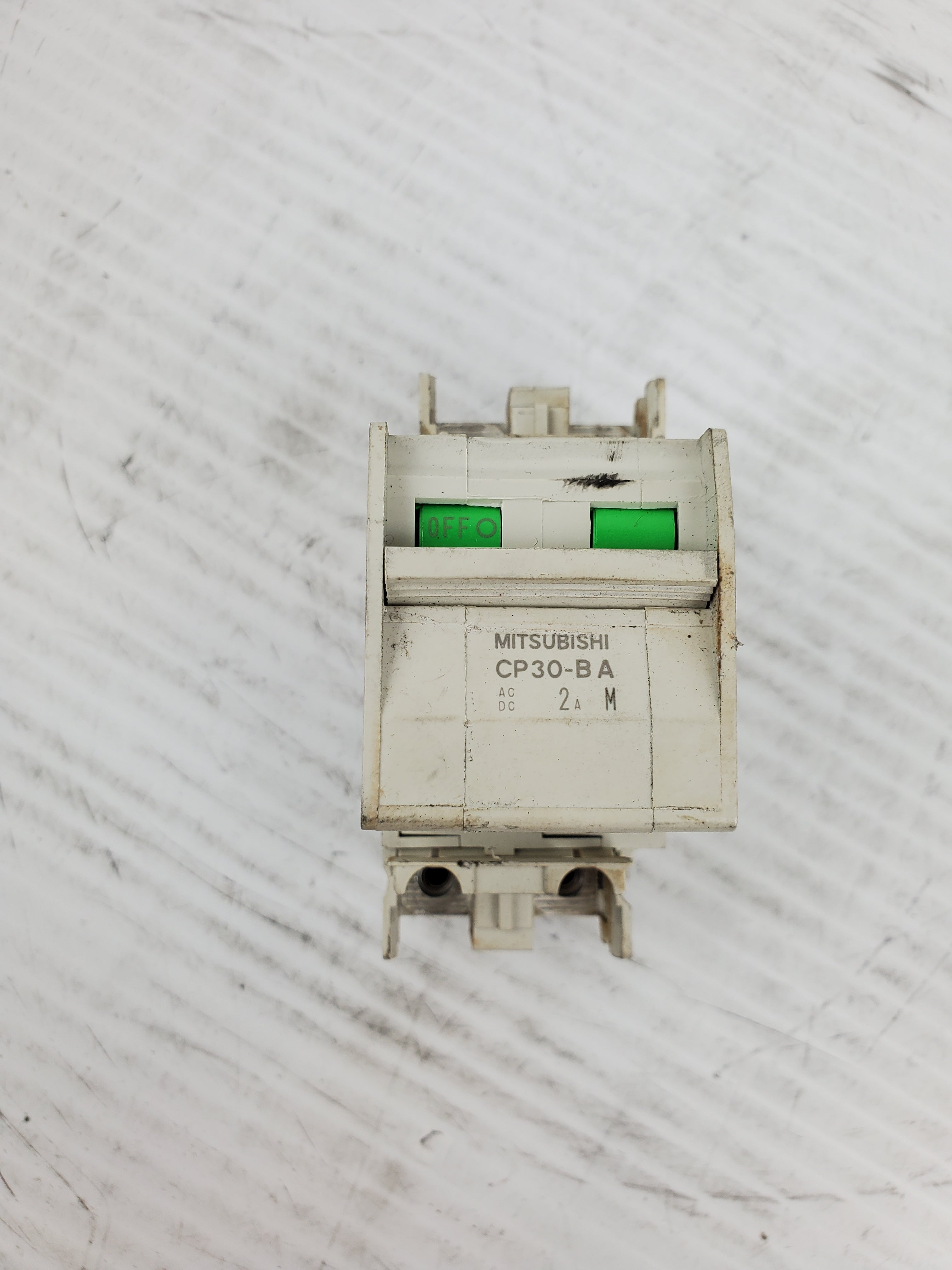Mitsubishi CP30-BA 2 Pole Circuit Protector 220VAC 250V 50/60Hz