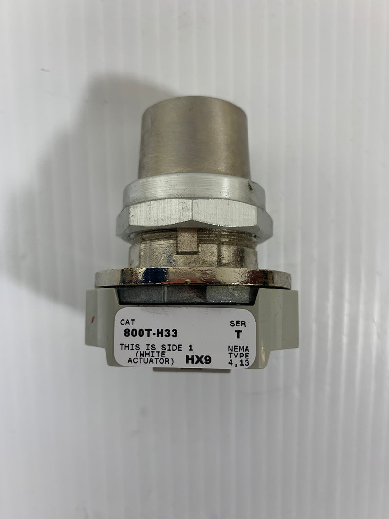 Allen Bradley Selector Switch 800T-H33 Series T No Key