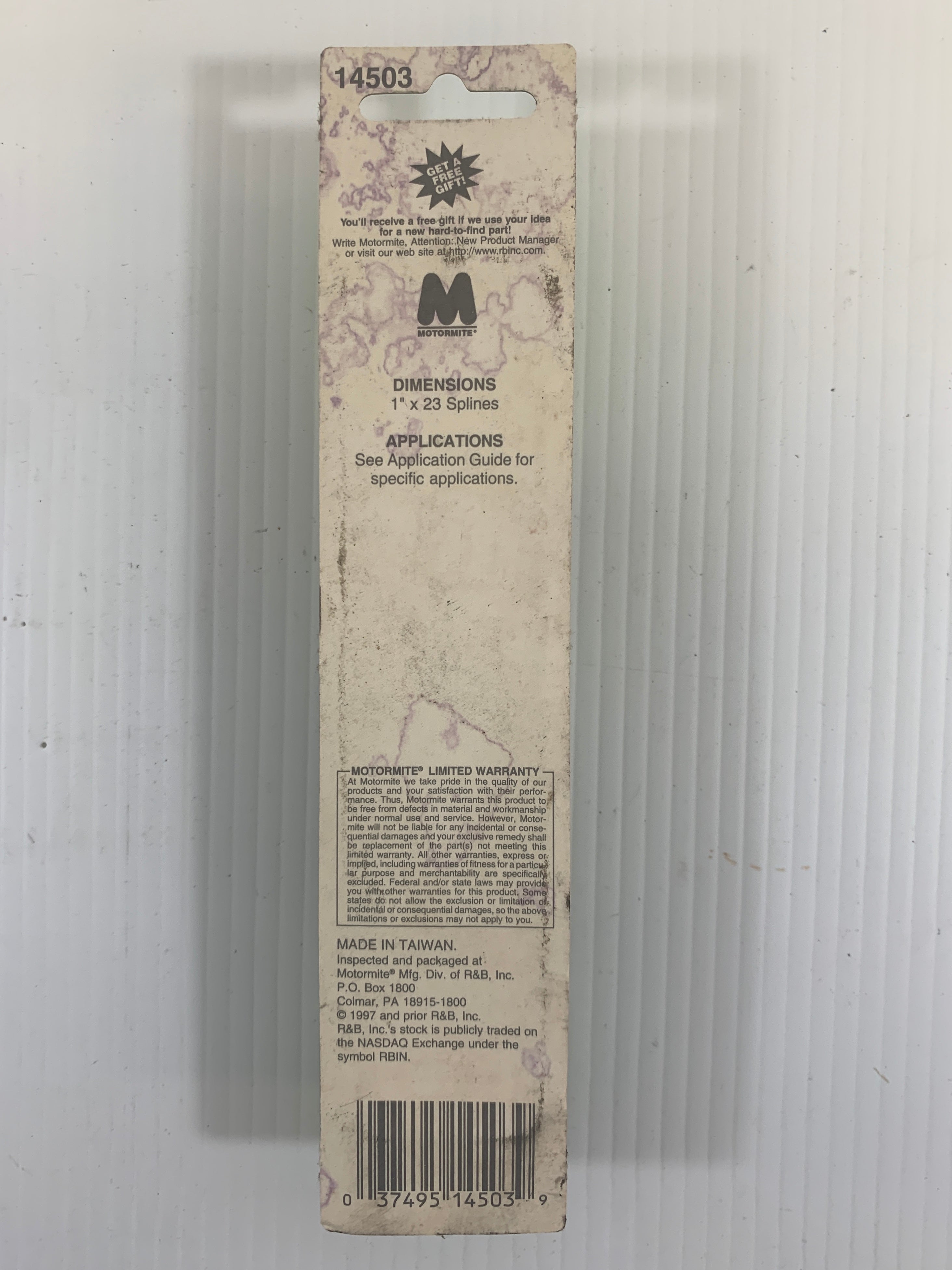 Ford Chrysler Mitsubishi Clutch Pilot Tool 14503 1"x23 Splines