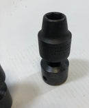 Proto Swivel Socket Set of Four Three J7479P 3/4" and One 7475P 1/2"