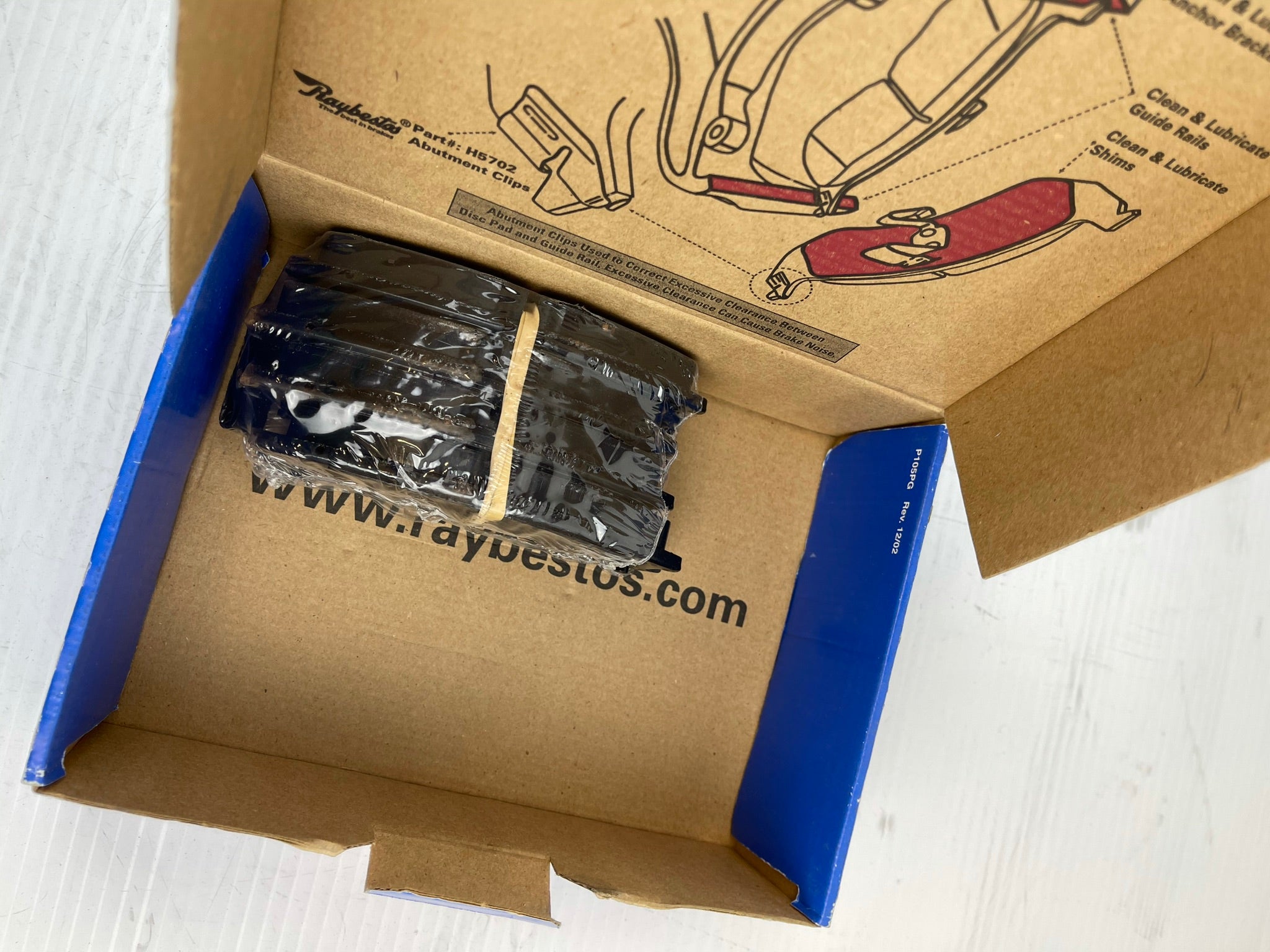 Raybestos Disc Brake Pads PG Plus PGD399M