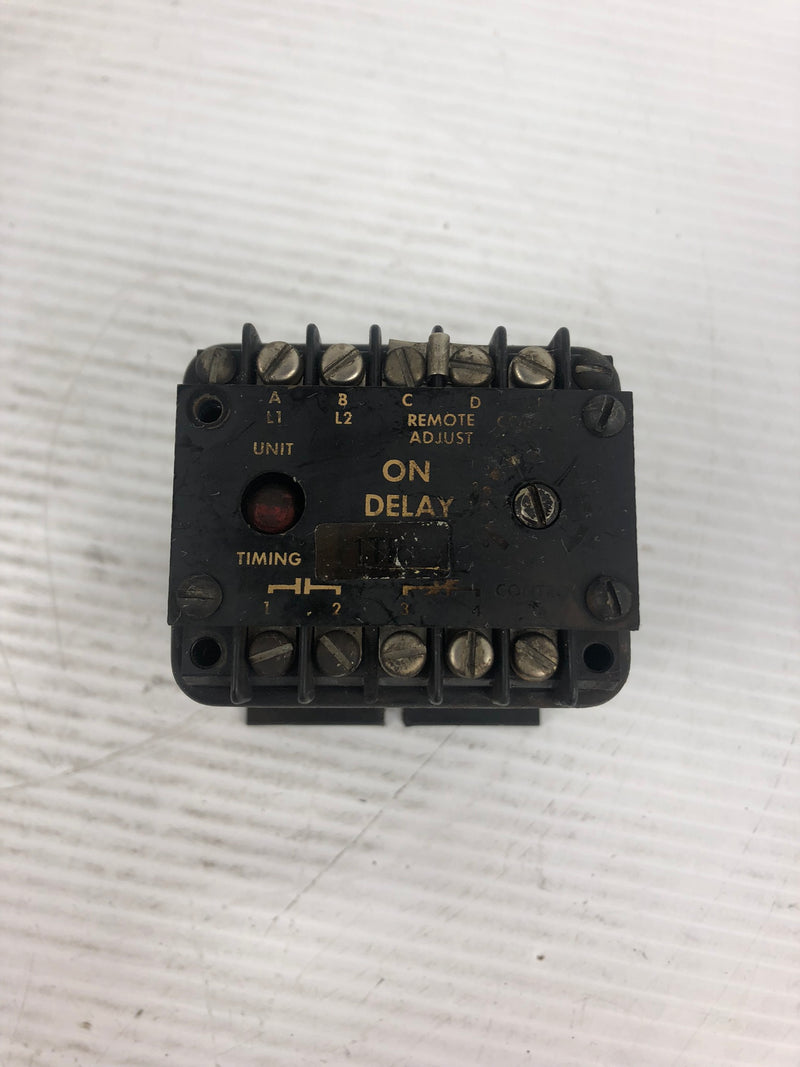 Industrial Solid State Controls 1013-1G1B Delay Timer Relay 50/60Hz Type 1