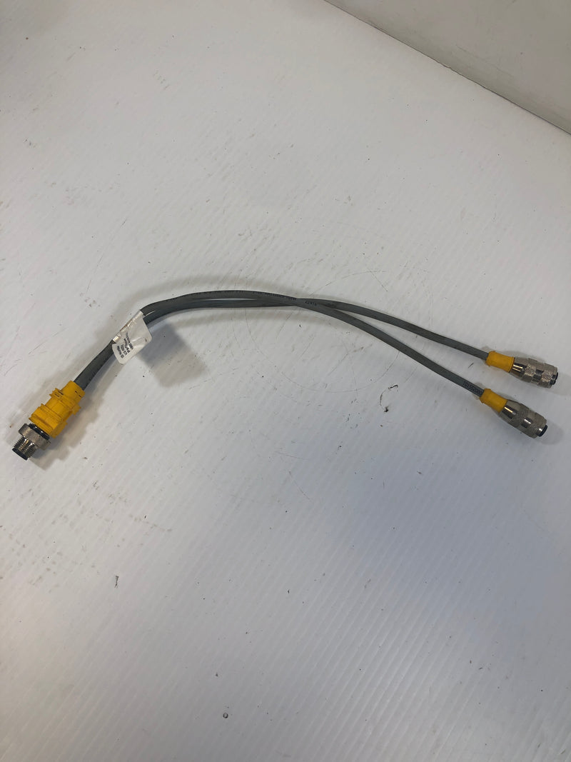 Turck Splitter Cable 2817U U2-02591 VBRS 4.4-2Rk 4T-0.3/0.3/590