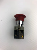 Telemecanique ZB2-BE102 Red Emergency Stop Push Button ( Lot of 9 )