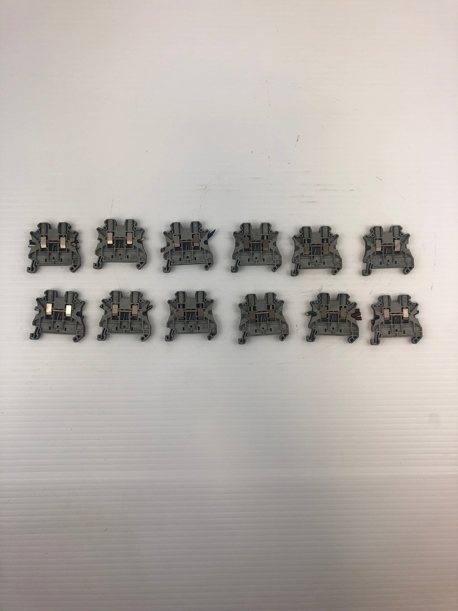 Kasuga TW25D Terminal Blocks 600V 2mm 20A (Lot of 7)
