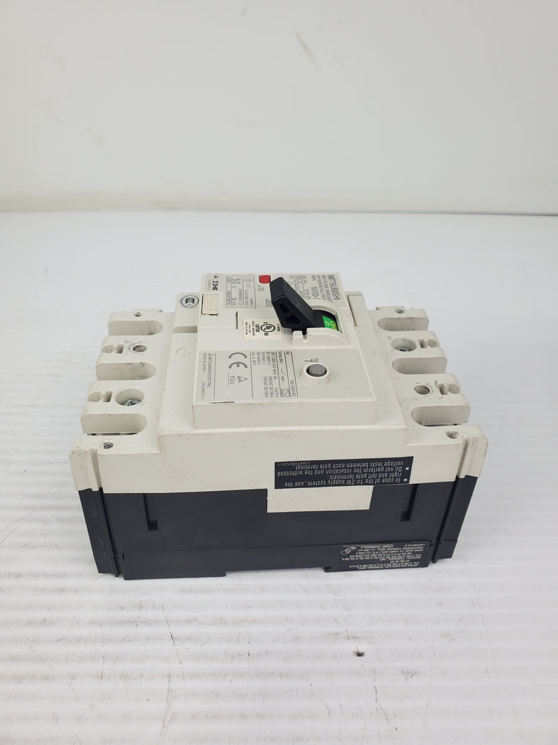 Mitsubishi NV50-SRU No Fuse Circuit Breaker NV50-SKU3050 3 Pole 50/60Hz