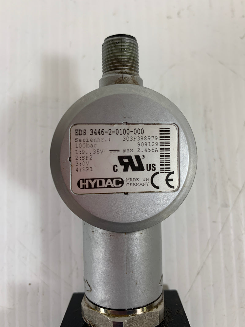 Hydac Pressure Switch 3446-2-0100-000