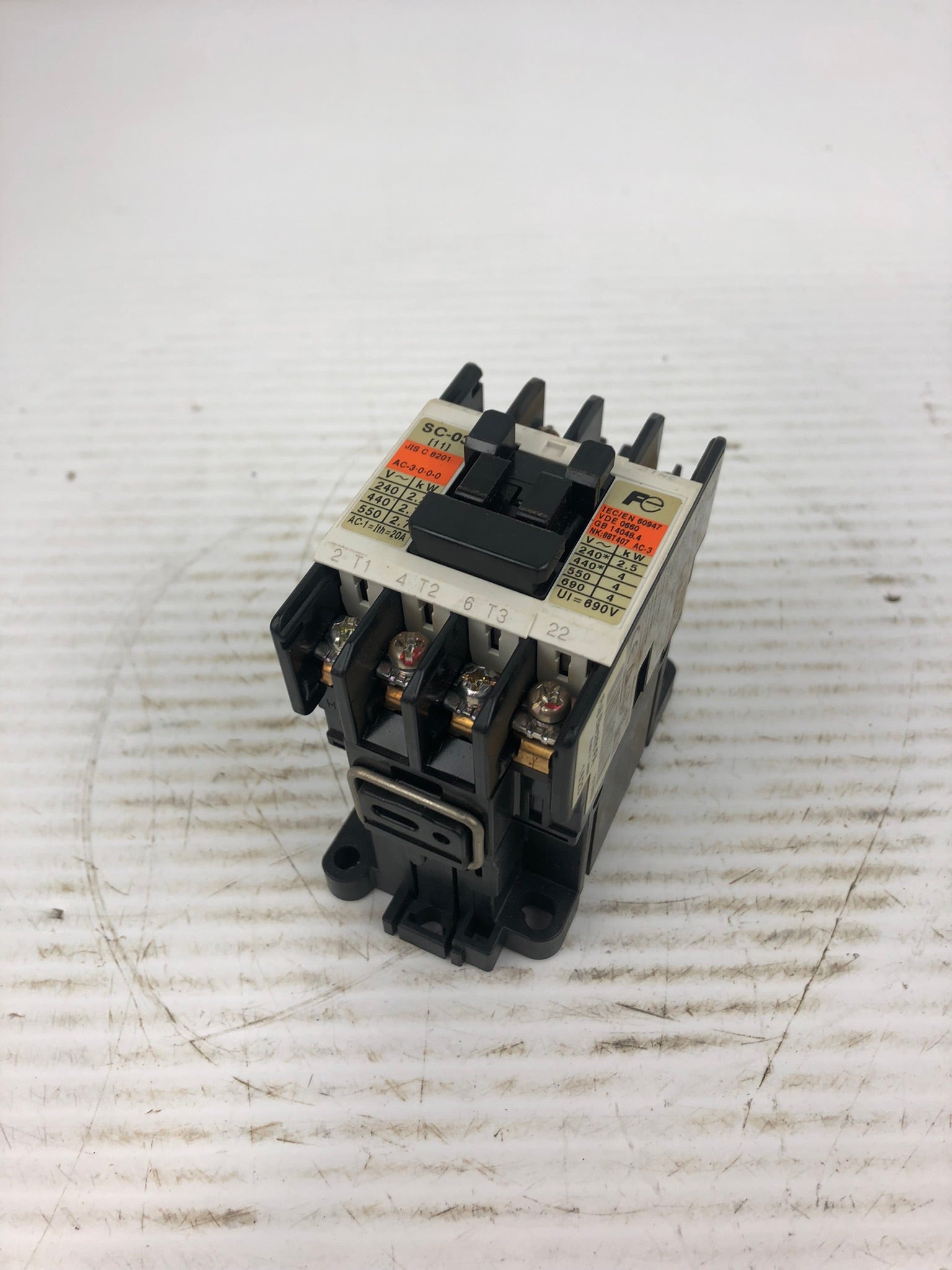 Fuji Electric 4NC0A0#01 Relay SC-03 [11] SC11AA