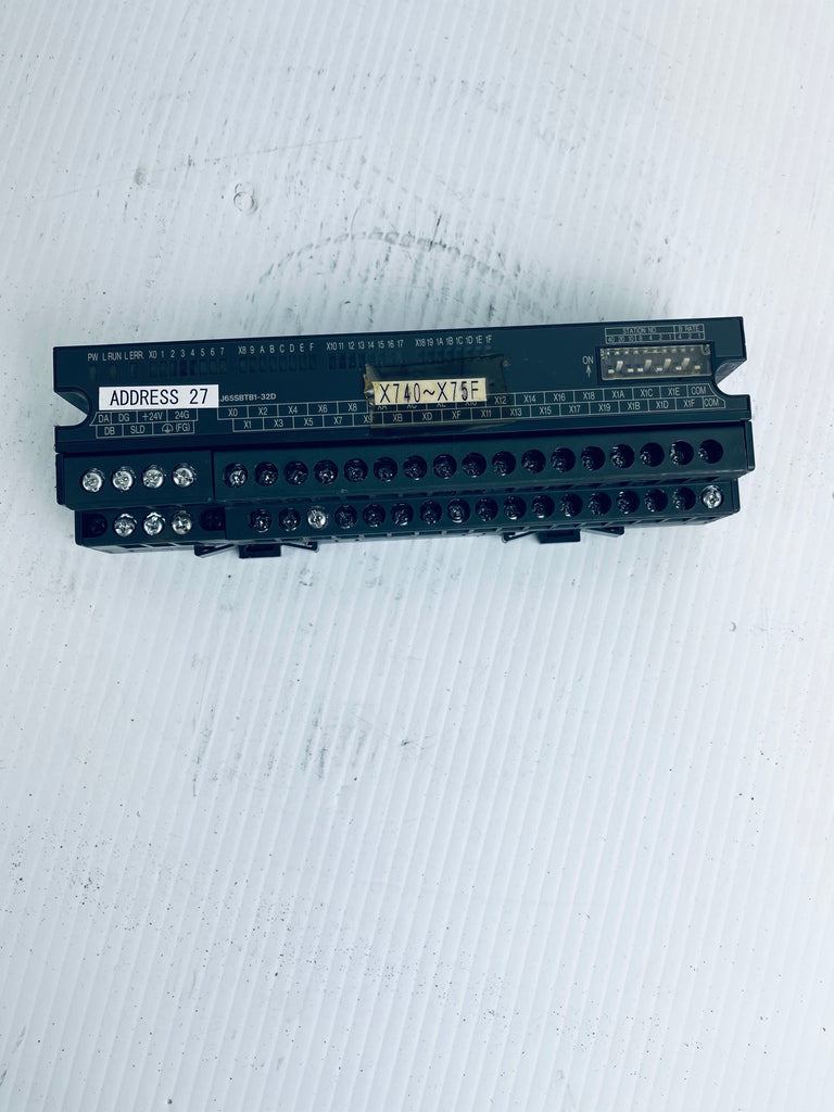 Mitsubishi Melsec AJ65SBTB1-32D CC-Link Input/Output Unit 24VDC 7mA