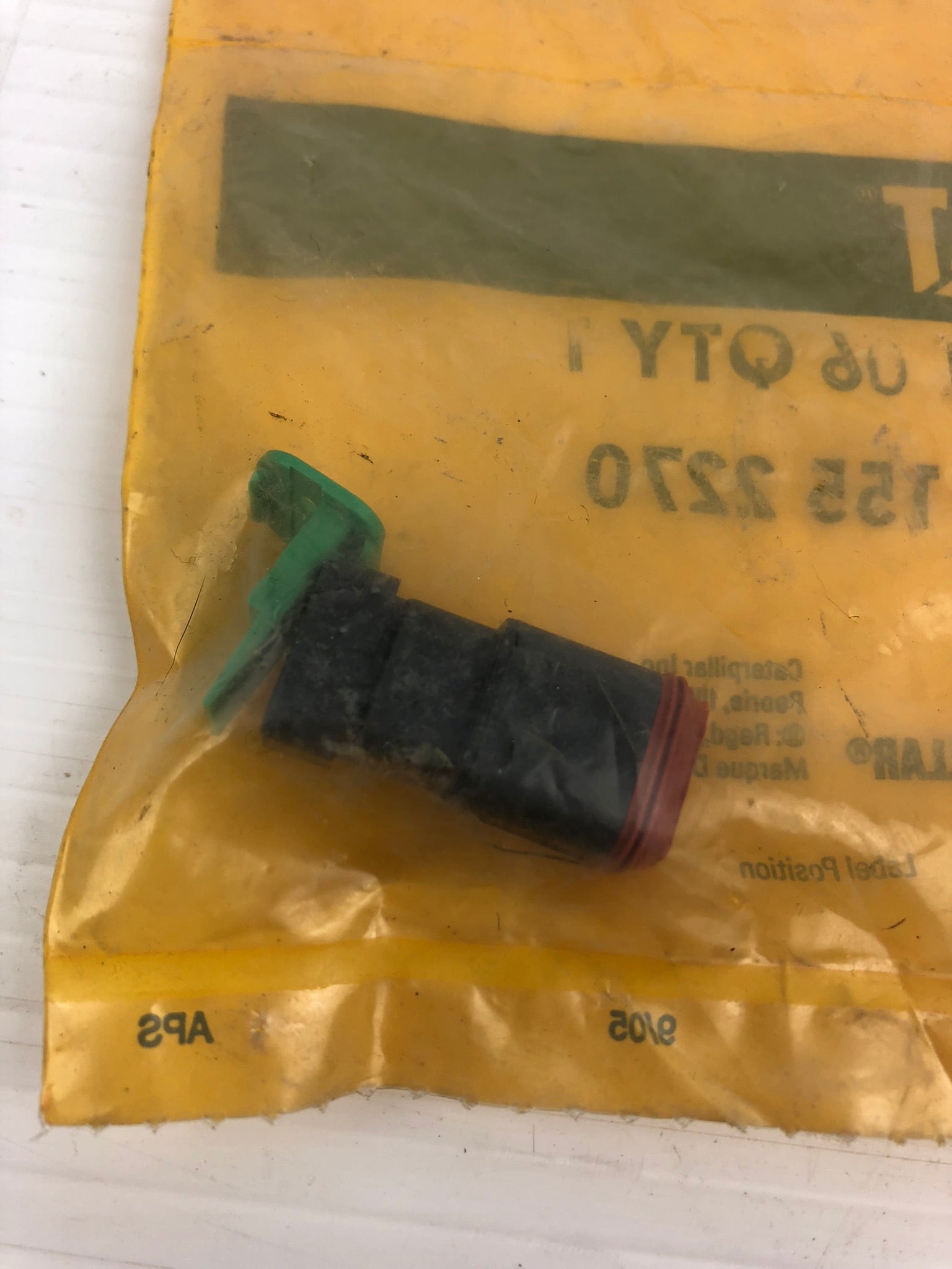 CAT 155-2270 Plug Connector Caterpillar 1552270 3412 SR4 SR4B SR4BHV SR5 SR500