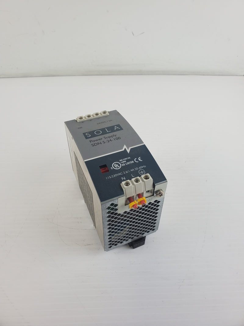 SOLA SDN 5-24-100 Power Supply 24VDC/5A