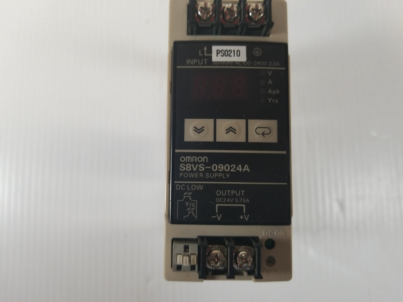 Omron S8VS-09024A /ED2 Power Supply 24VDC 3.75A