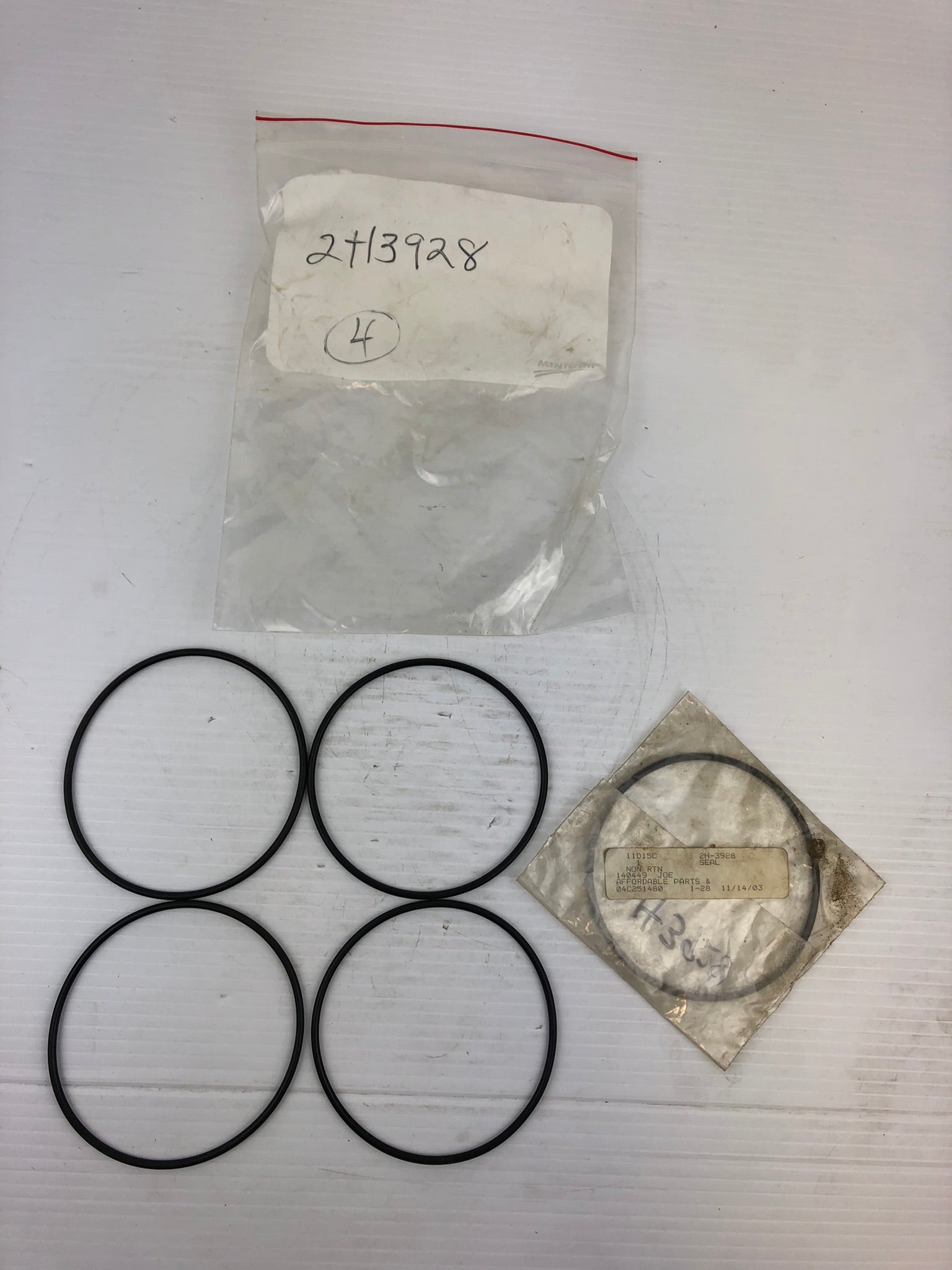 CAT 2H-3928 Seal Caterpillar 2H3928 - Lot of 5