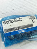 SMC Manifold Fitting VVQ1000-51A-C6 Lot of 12