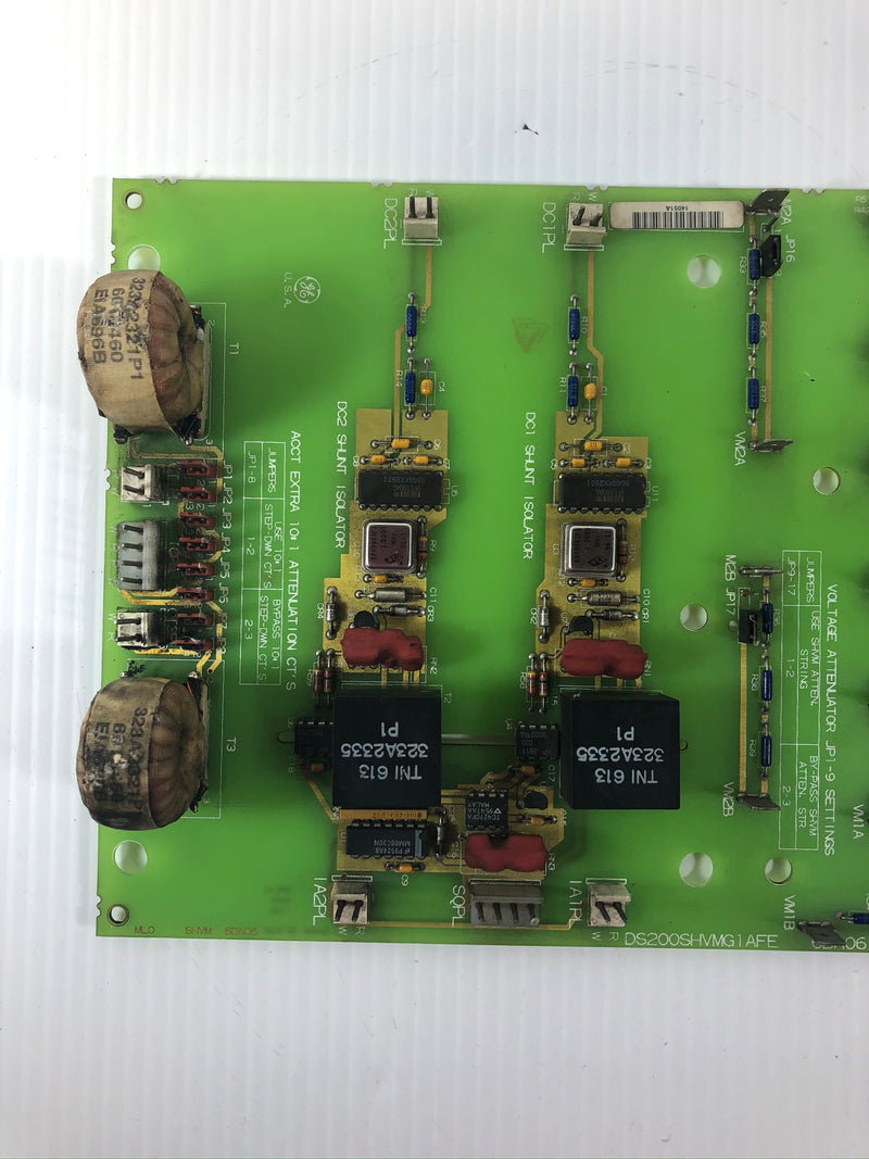 General Electric DS200SHVMG1AFE Circuit Interface Board 6BAO6