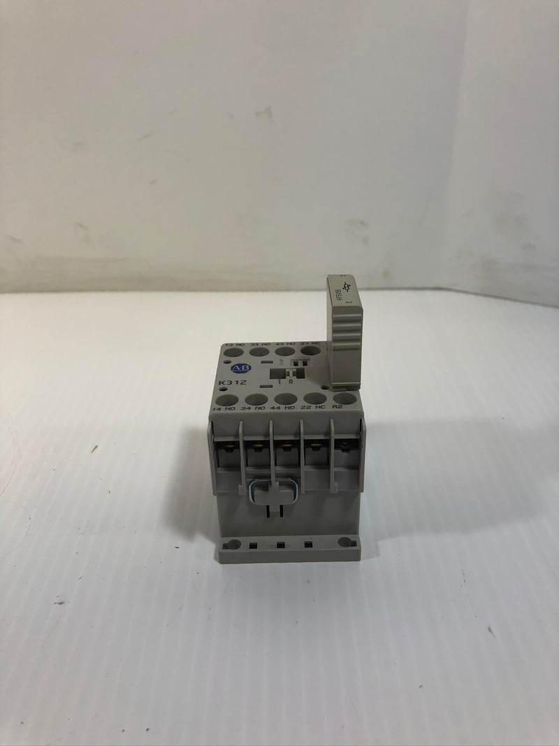 Allen-Bradley 700-K31Z-* Series B Coil Relay with 100-KFSV55 Suppressor Module