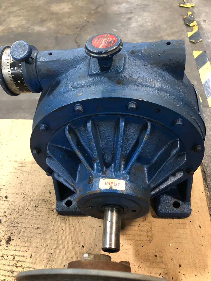 Cleveland Gear Speed Variator 4K4 1500 RPM 1.5 HP