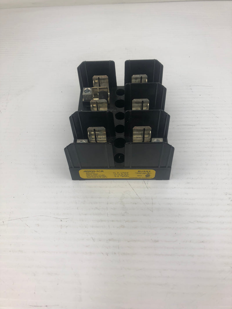 Buss J60030-3CR Fuse Holder Class J 600 V 30 A