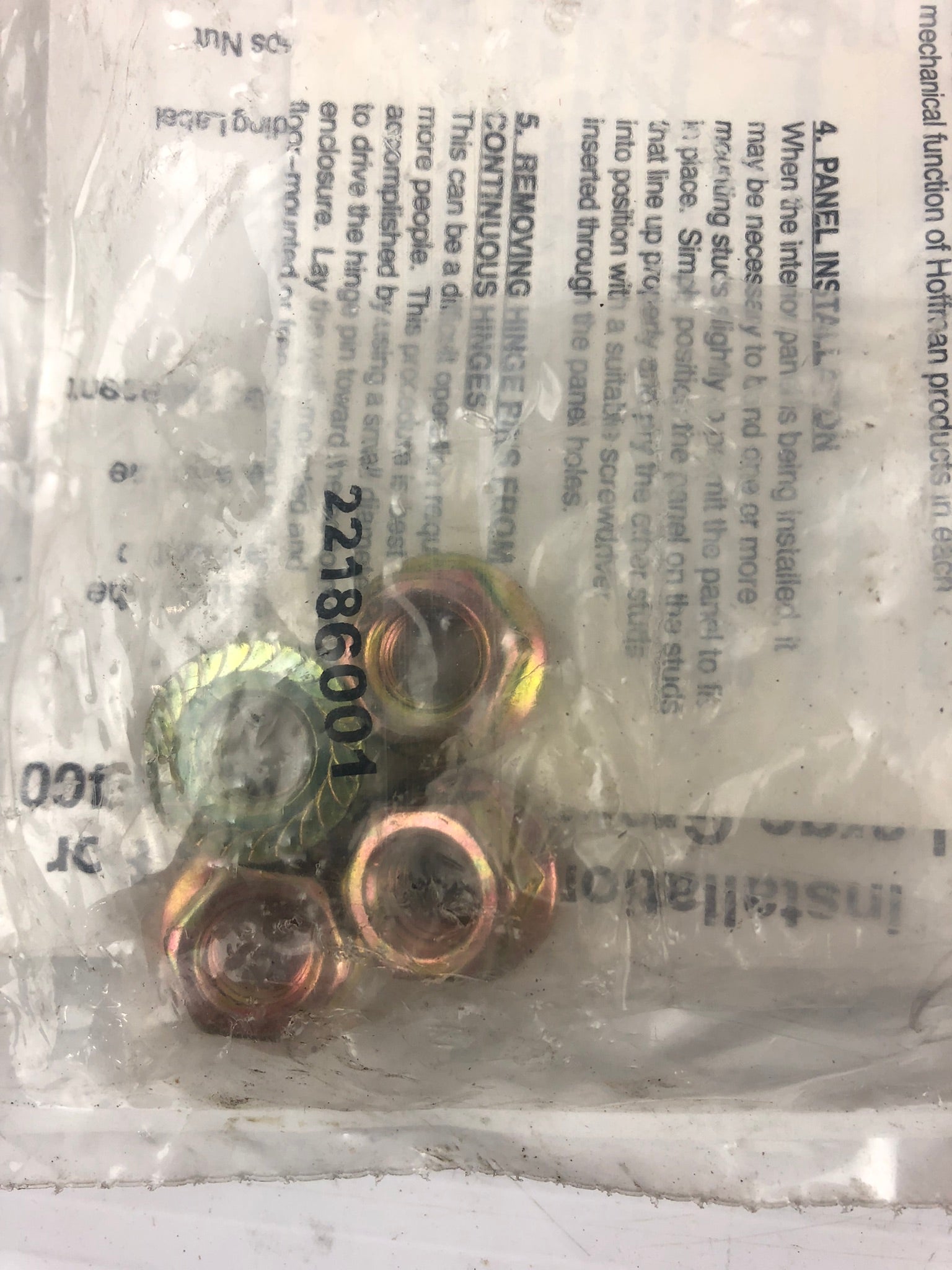 Hoffman 87557699 Nema Part Kit