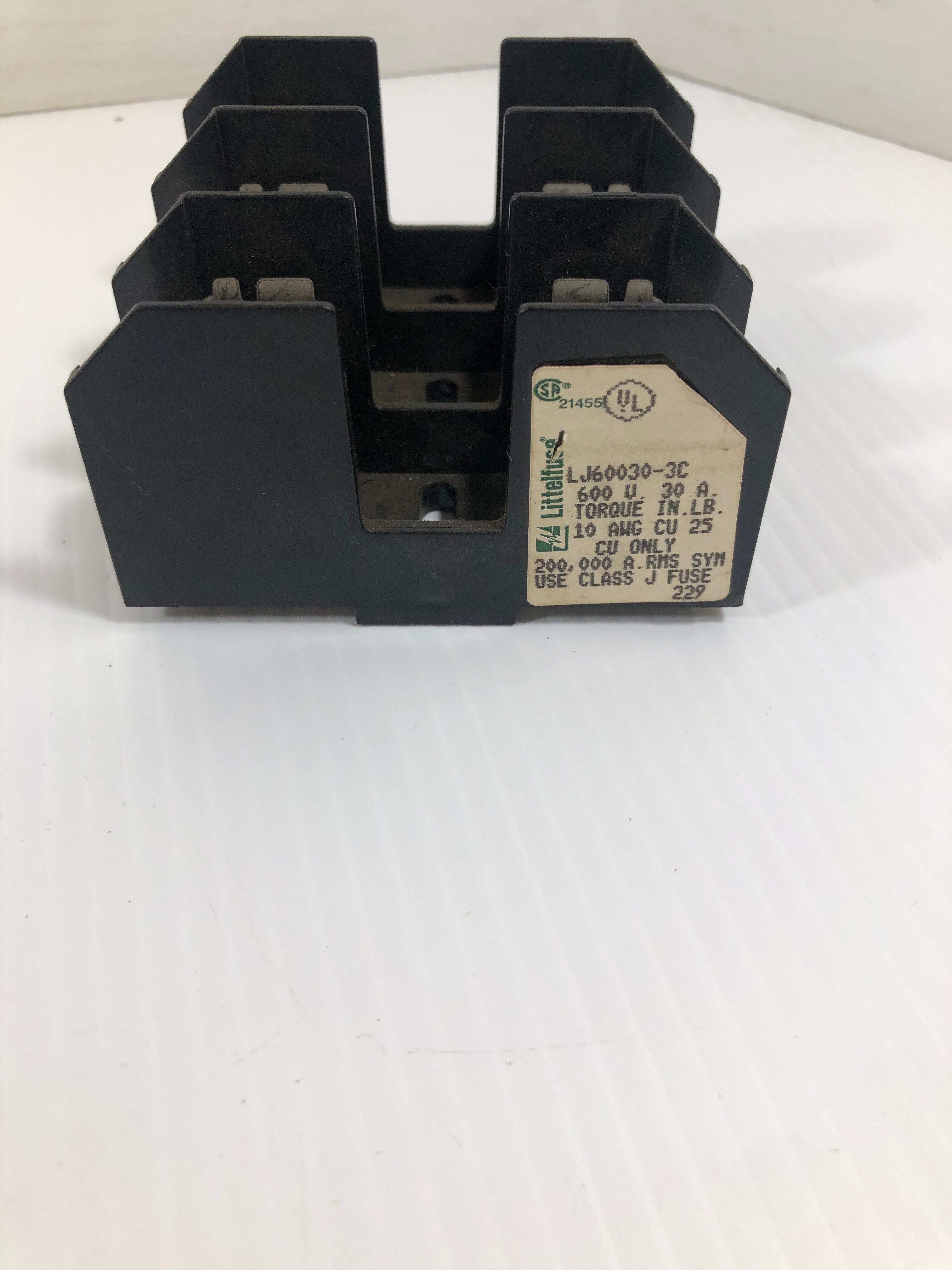 Littelfuse LJ60030-3C Fuse Holder 600V 30A Class J