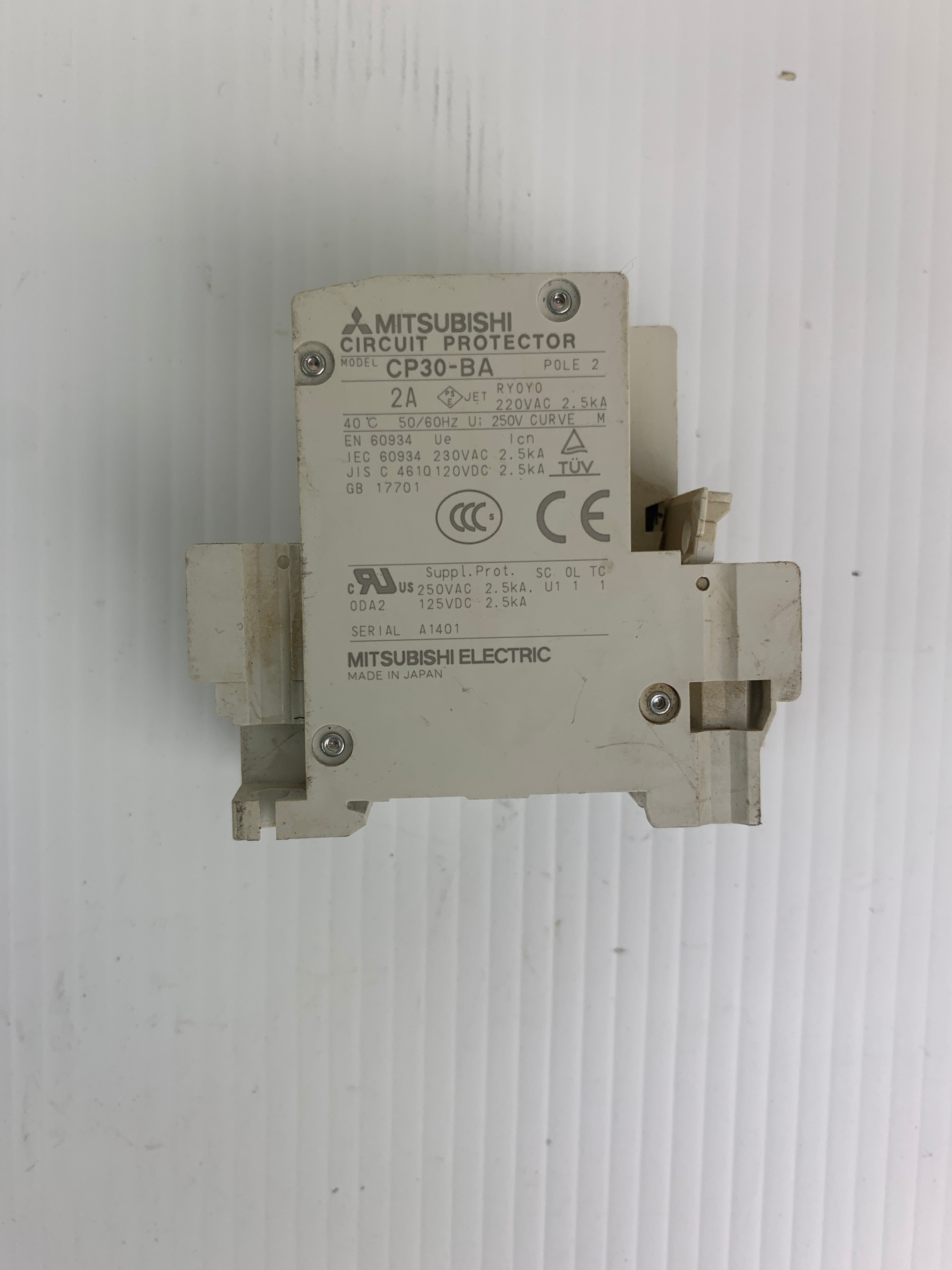 Mitsubishi Circuit Protector CP30-BA 2 Amps
