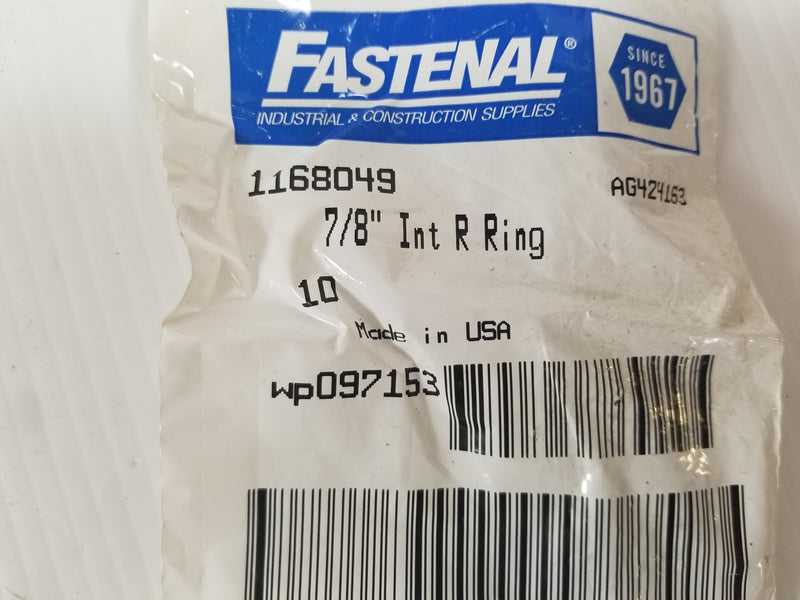 Fastenal 1168049 7/8" Retaining Ring