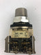 Allen Bradley 800T-H33A Series T Selector Switch - Broken Key - Parts Only