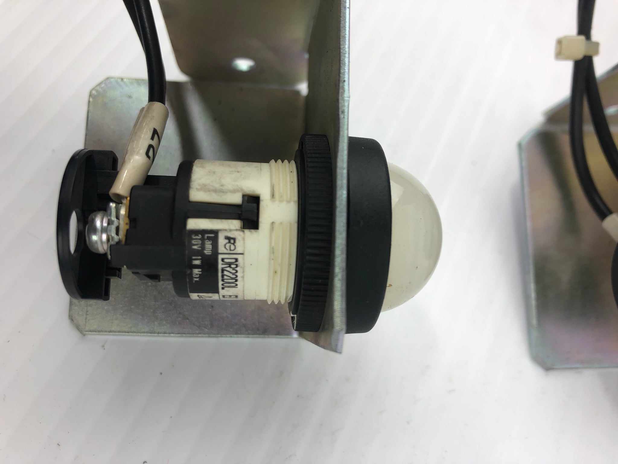 Fuji DR22D0L Indicator Light White E3 30 V (Lot of 2)