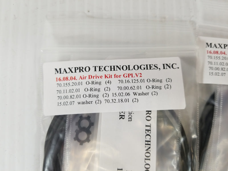 Maxpro 16.08.04 Air Drive Kit for GPLV2 (Lot of 2)