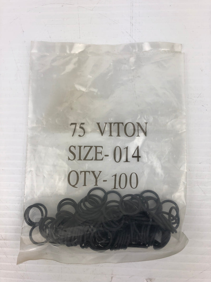 Viton 75 Orings 014 Size (Bag of 100)