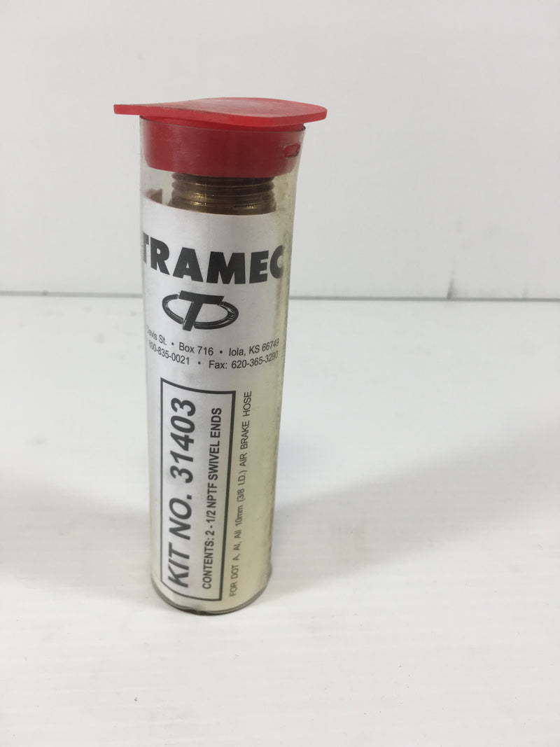 Tramec Kit 31403 (2) 1/2 NPTF Swivel Ends