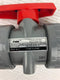 True Union FNW350NE CPVC Ball Valve EPDM Socket