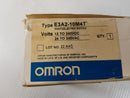 Omron Photoelectric Switch Set E3A2-10M4T & E3A2-10L