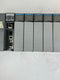 Allen Bradley 13 Slot Rack SLC 5/04 CPU 6 Input DC Sink 5 Output Counter HSCE2