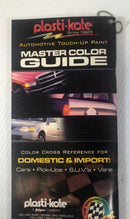 Plasti-Kote Automotive Touch Up Paint Master Color Guide 2007 Domestic & Import