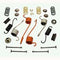 Carlson Drum Brake Hardware Kit Rear H7208