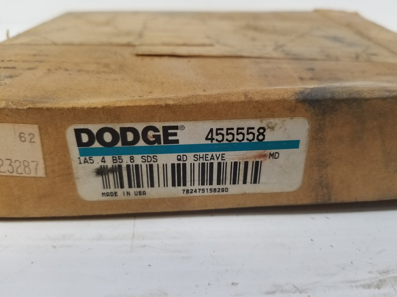 Dodge 455558 Single Groove QD Sheave