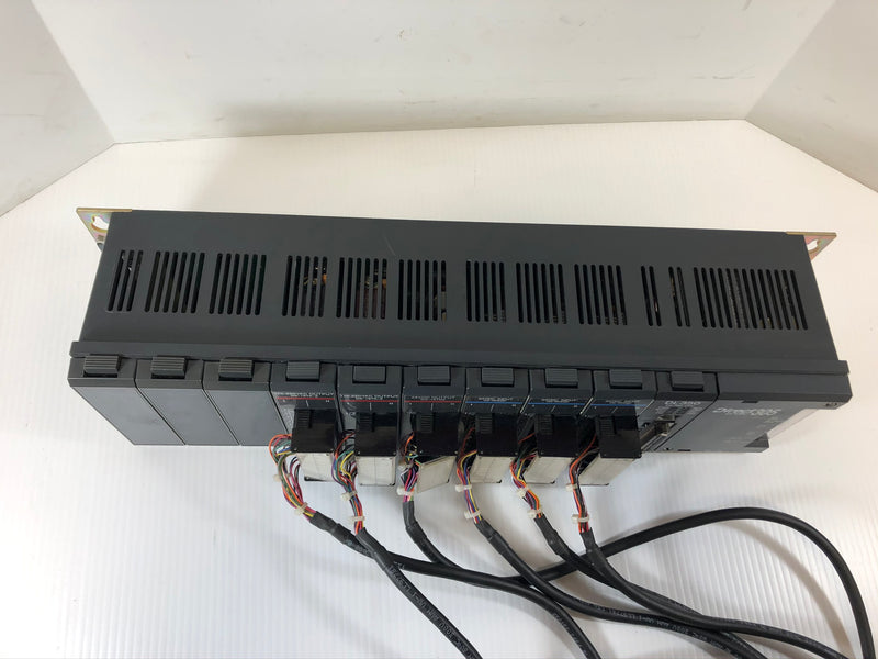 Koyo Direct Logic 305 Automation Direct D3-10B-1 PLC 10-Slot with 6 I/O Modules