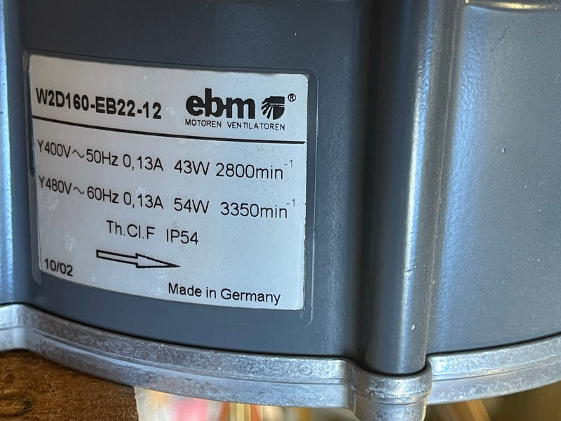 Siemens Servo Motor 1PH7103-2EG03-0BA3 ebm W2D160-EB22-12