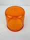 Orange Beacon MV-561 Lens Light Cover 4-1/4" ID x 5-1/2" OD x 5" Tall